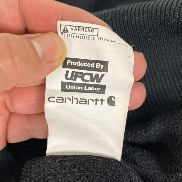 Carhartt Black Hooded Jacket - Picture 5 of 14